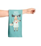 Little Blue House Kitchen Hand/Dish Towels, Making a Moose In The Kitchen, One Size