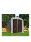 Canopia By Palram Skylight Shed 6X8 Tan