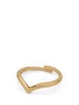 Lulu Recycled Stack Ring Gold Pilgrim