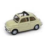 [FR] Brumm FIAT 500R 1972-75 APERTA AVORIO ANTICO 1:43 - BM0474-03