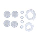 Breast Shield Set Soft Silicone Flange Inserts For Electric Breast Pump