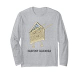 Dabbing Advent Calendar Countdown to Christmas Dabvent Long Sleeve T-Shirt