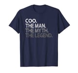 Mens COO Man The Myth Legend Gift T-Shirt