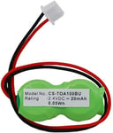 Kompatibelt med Toshiba Tecra A9-SP6804, 2.4V, 20 mAh