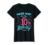 10th Birthday Princess 10 Year Old Girl princess theme T-Shirt