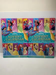 Disney Advent Calendar Storybook Collection Princess Book Reading x2 #8494