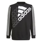 Sweatshirt til Børn Adidas Essentials Logo K Sort 9-10 år