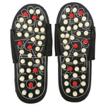 Magnet Therapy Foot Massager Shoes Health Care Massage Slippers (38-39 Rotat GF0