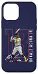 iPhone 12 mini Ronald Acuna Jr. | Atlanta Baseball MLB Players | MLBRAC3003 Case