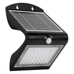 Velamp COLOMBA: applique LED à charge solaire 4 W (500 lm) avec détecteur de mouvement