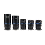 Laowa Nanomorph S35 Bundle (27,35,50,65,80mm) (Bleu) DL