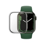 PanzerGlass Apple Watch 41mm Series 7 Heltäckande skal med skärmskydd, transparent