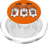 Boo Ghost Halloween, boisson cool et effrayante pour enfants, garçons et filles PopSockets PopGrip pour MagSafe