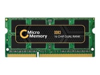 Coreparts - Ddr3 - Modul - 4 Gb - So Dimm 204-Pin - 1600 Mhz / Pc3-12800 - Ej Buffrad - Icke Ecc - För Asus G55vw  G75vw  K55dr  K55vd  K55vm  N46vm  N56vm  N56vz  R500vd  R500vm