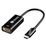 Skintek SK-04-TCH USB C Type C to HDMI, 4K 1080p 60 Hz, Adaptateur mâle-Femelle pour connecter Un PC/Notebook/Mac avec Sortie USB C à Un Moniteur, projecteur avec entrée HDMI. Câble de 15 cm.