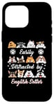 iPhone 16 Pro Max Easily Distracted by English Setter Irish Setters Funny Case