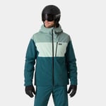 Helly Hansen Herr Gravity Fodrad Skidjacka Grön M