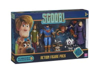 New Scoob! Figure Pack Dick Dastardly Shaggy Blue Falcon Scooby Doo Etc