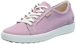 ECCO Women's Soft 7 Sneaker, Lavender Mist, 7.5 UK