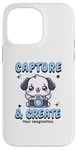 iPhone 14 Pro Max Cute Camera Dog Photographer Photo Capture & Create Puppy Case