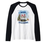 Merry Stoogemas Raglan Baseball Tee