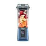 Ninja BC100 Blast Portable Blender DENIM BLUE Colour 470ml Vessel, Perfect for Smoothies, Protein shakes and frozen drinks