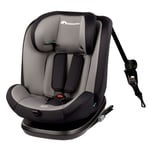 BEBECONFORT Siège auto EverFix i-Size évolutif, isofix, réhausseur, groupe 1/2/3, 15 mois à 10/12 ans, 76-150cm, 9-36kg, Gray mist