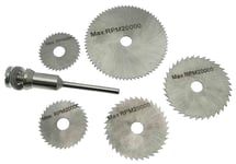 CIRCULAR SAW DISC SET DREMEL ACCESSORY MINI DRILL ROTARY TOOL WOOD CUTTING BLADE