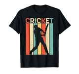 Retro Cricket Game For Cricket Lovers & Cricket Player T-Shirt