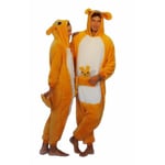 Nalle Puh Karaktärer Unisex Onesie Maskeraddräkt Huvtröjor Pyjamas Känguru Känguru L(170CM-180CM) Kangaroo L(170CM-180CM)