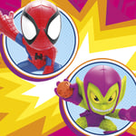 Marvel Stunt Squad Mini Lekesett - Spider-Man vs Green Goblin