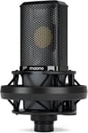 PM500T Microphone à condensateur XLR avec Grand diaphragme de 34 mm(Alimentation fantôme 48 V requise), Micro en Alliage de Zinc pour l'enregistrement, Le podcasting, Le Streaming