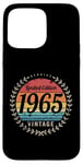 Coque pour iPhone 15 Pro Max Véritable design d'anniversaire vintage en édition limitée 1965