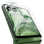 Imak Härdat Glas Linsskydd + Ytterskärmskydd Motorola Razr 50 Ultra