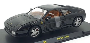 Burago 1/24 Scale Diecast 191223D - 1989 Ferrari 348 TB - Black