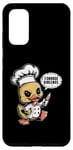 Coque pour Galaxy S20 Chef Cook Duck – Dictons humoristiques mignons graphiques sarcastiques humoristiques