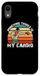 Coque pour iPhone XR Punching Things Is My Cardio Martial Arts