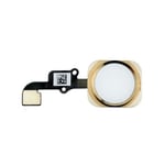 BOUTON HOME ET NAPPE FLEX POUR APPLE IPHONE 6S 6S PLUS GOLD OR