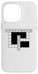 iPhone 14 Pro Max Crossword Queen Mind Puzzles Challenge Game Case