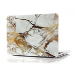 Kovamuovikotelo MacBook Pro 16" (A2485) 2021 Marble (kultainen)