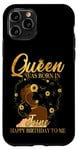iPhone 11 Pro Black Queen June Birthday To Me Afro Diva Melanin Black Girl Case