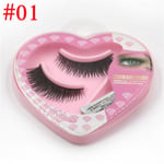 1pair False Eyelash Eye Lashes Glue Extensions 1