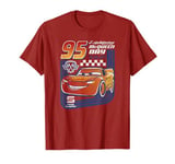 Disney Pixar Cars Lightning McQueen Trading Card T-Shirt