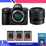 Nikon Z8 + Z MC 50mm f/2.8 Macro + 3 SanDisk 512GB Extreme PRO CFexpress Type B + Ebook 'Devenez Un Super Photographe' - Hybride Nikon