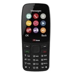 TTfone TT175 2.4inch UK Sim Free Dual Sim Basic Simple Feature Mobile Phone – Unlocked with camera Torch Media Games and Bluetooth - Pay As You Go (O2, with £0 Credit, Blue)