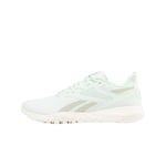 Reebok Women's FLEXAGON Force 4 Sneaker, AQUDUS/Chalk/VINGRE, 3.5 UK