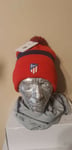 Nike Aletico Madrid Beanie One Size Red Blue New DM8916 611