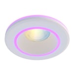 Smart Hem LED Downlight 2700-6500K + RGB Vit IP44