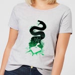 Harry Potter Basilisk Silhouette Women's T-Shirt - Grey - XL - Grey