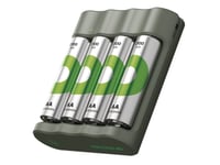 Gp Batteries Economy E441, Nickel-Metallhydrid (Nimh), Aa, Aaa, 4 Styck, Batterier Medföljer